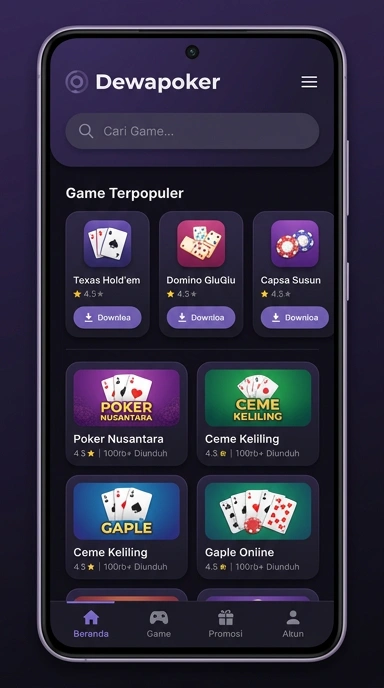 Aplikasi Populer - Katalog Unduhan Terbaik di Dewapoker